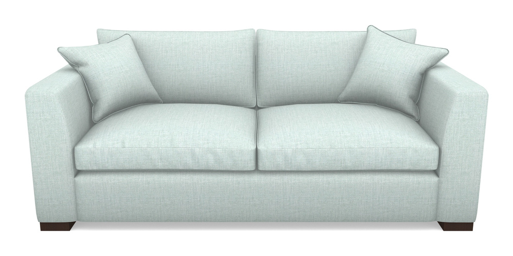 Product photograph of Wadenhoe Bespoke 4 Seater Sofas In House Plain - Aqua from Sofas and Stuff Limited