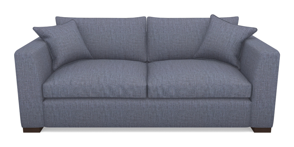 Product photograph of Wadenhoe Bespoke 4 Seater Sofas In House Plain - Denim from Sofas and Stuff Limited