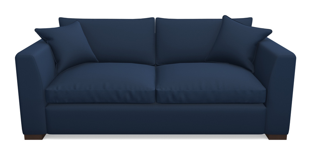 Product photograph of Wadenhoe Bespoke 4 Seater Sofas In House Velvet - Indigo from Sofas and Stuff Limited