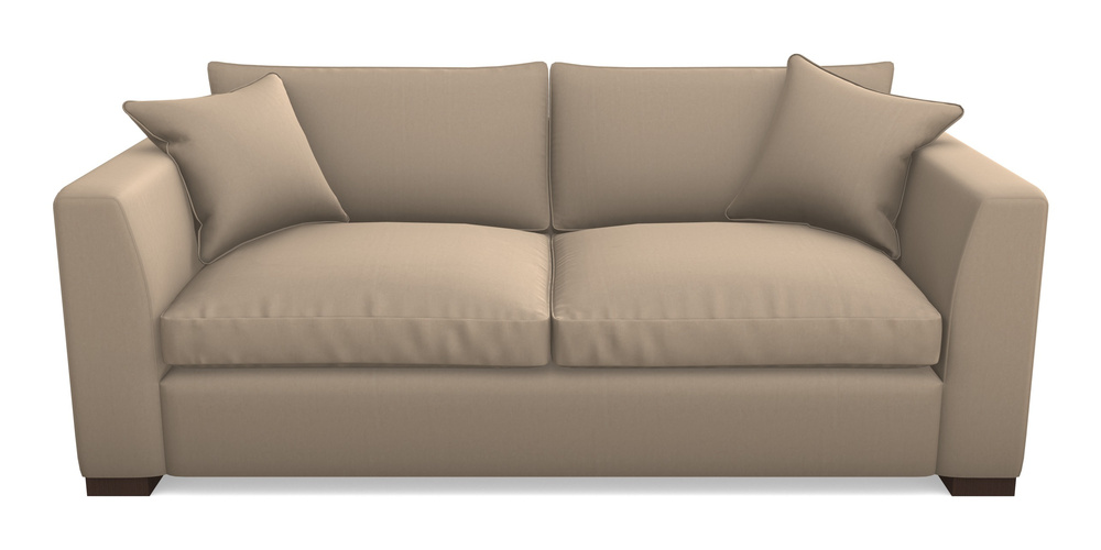 Product photograph of Wadenhoe Bespoke 4 Seater Sofas In House Velvet - Linen from Sofas and Stuff Limited