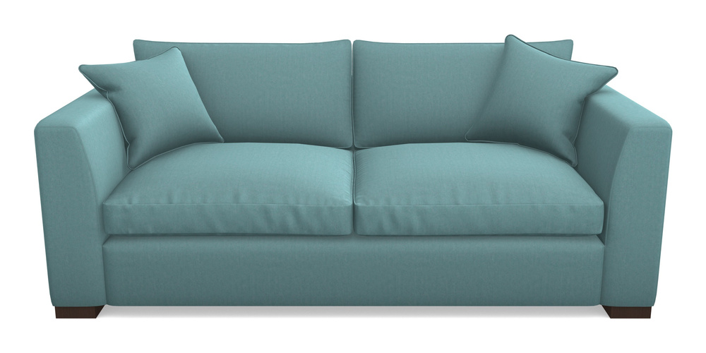 Product photograph of Wadenhoe Bespoke 4 Seater Sofas In House Velvet - Wedgewood from Sofas and Stuff Limited