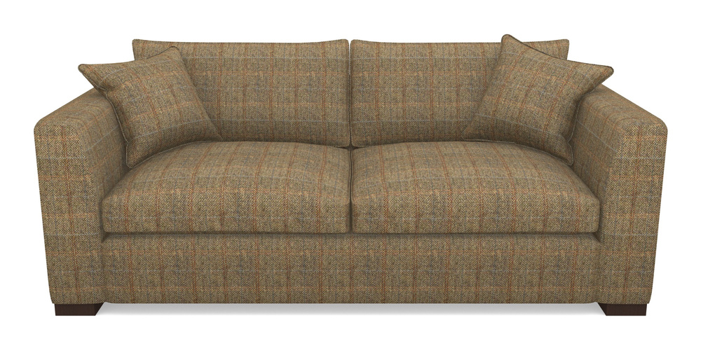 Product photograph of Wadenhoe Bespoke 4 Seater Sofas In Harris Tweed House - Bracken Herringbone from Sofas and Stuff Limited