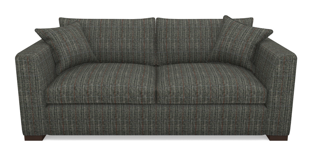 Product photograph of Wadenhoe Bespoke 4 Seater Sofas In Harris Tweed House - Grey from Sofas and Stuff Limited