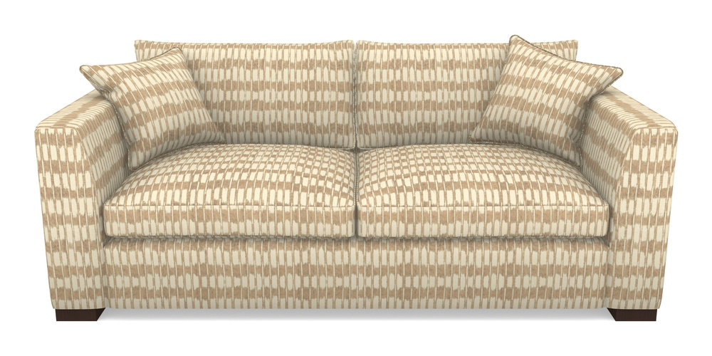 Product photograph of Wadenhoe Bespoke 4 Seater Sofas In V A Brompton Collection - Ikat - Assam Tea from Sofas and Stuff Limited