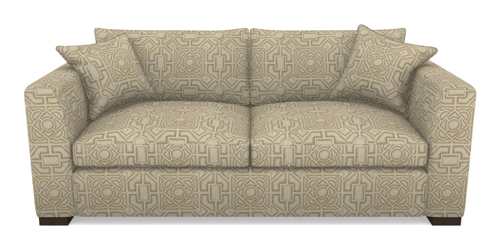 Product photograph of Wadenhoe Bespoke 4 Seater Sofas In Rhs Collection - Large Knot Garden Linen - Gold from Sofas and Stuff Limited