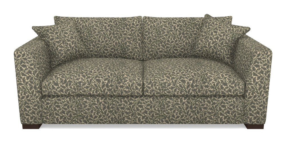 Product photograph of Wadenhoe Bespoke 4 Seater Sofas In V A Drawn From Nature Collection - Oak Tree - Dark Green from Sofas and Stuff Limited