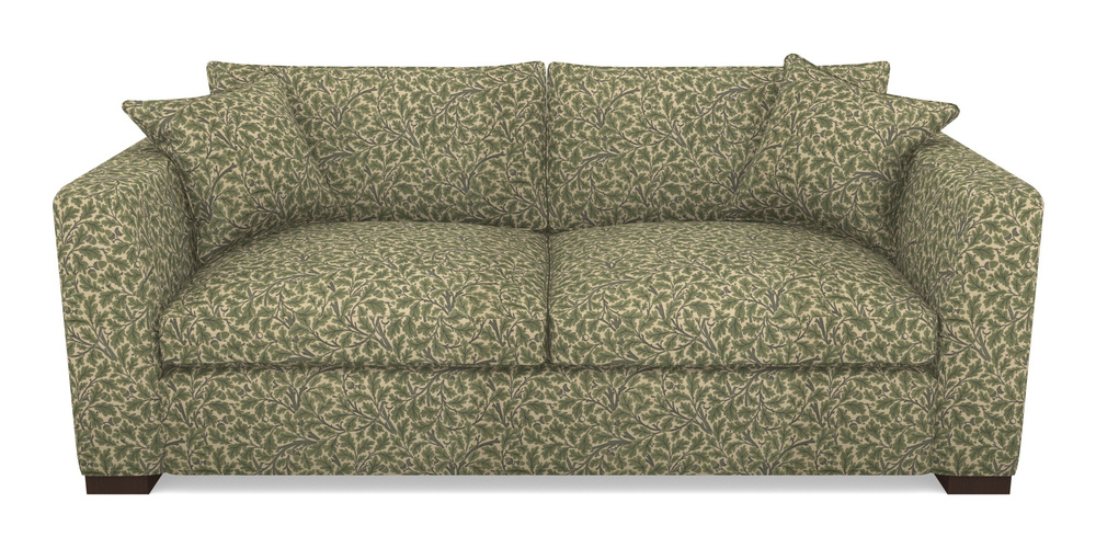 Product photograph of Wadenhoe Bespoke 4 Seater Sofas In V A Drawn From Nature Collection - Oak Tree - Light Green from Sofas and Stuff Limited