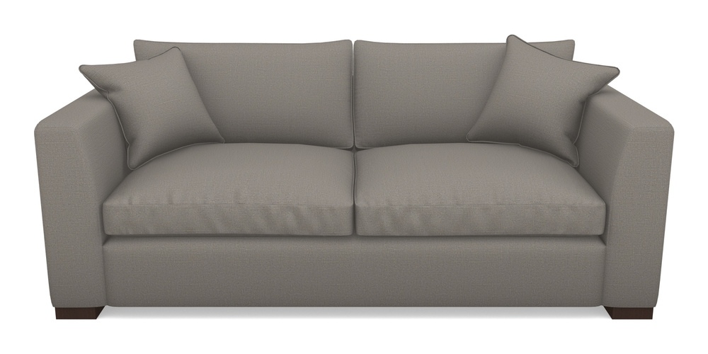 Product photograph of Wadenhoe Bespoke 4 Seater Sofas In Plain Linen Cotton - Purple Haze from Sofas and Stuff Limited