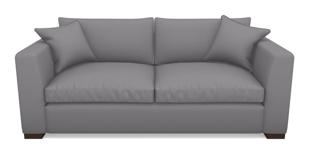 Product photograph of Wadenhoe Bespoke 4 Seater Sofas In Plain Linen Cotton - Thor from Sofas and Stuff Limited