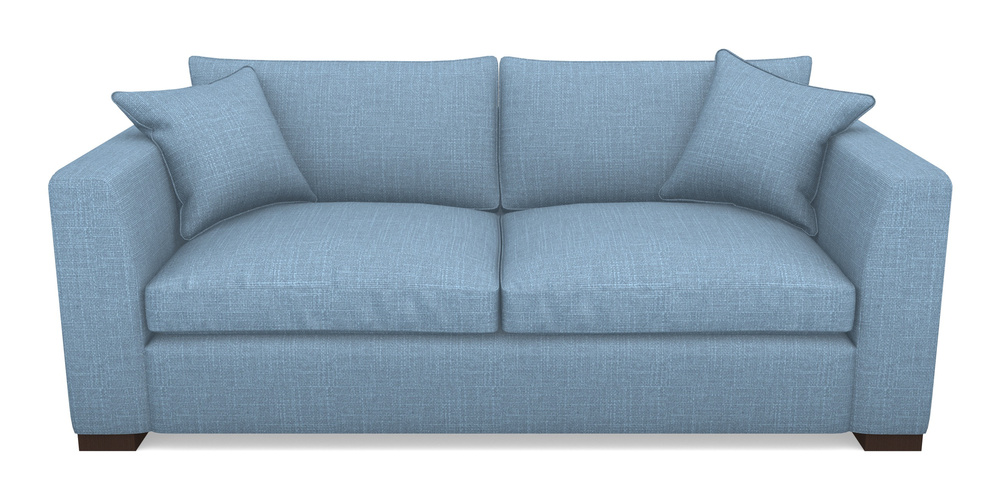 Product photograph of Wadenhoe Bespoke 4 Seater Sofas In Tough As Houses - Cornflower Blue from Sofas and Stuff Limited