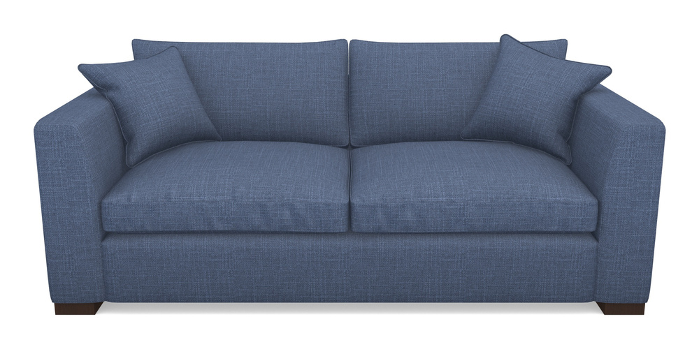 Product photograph of Wadenhoe Bespoke 4 Seater Sofas In Tough As Houses - Indigo from Sofas and Stuff Limited