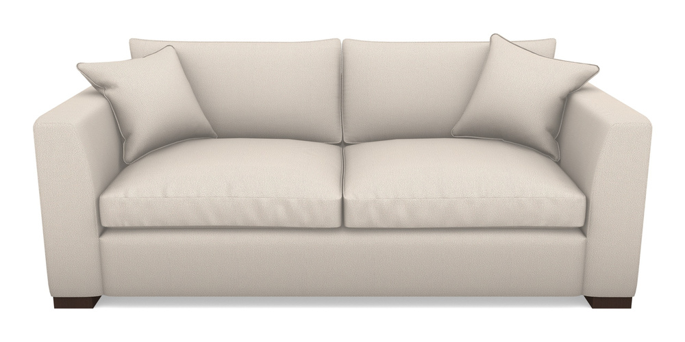 Product photograph of Wadenhoe Bespoke 4 Seater Sofas In Two Tone Plain - Two Tone Biscuit from Sofas and Stuff Limited