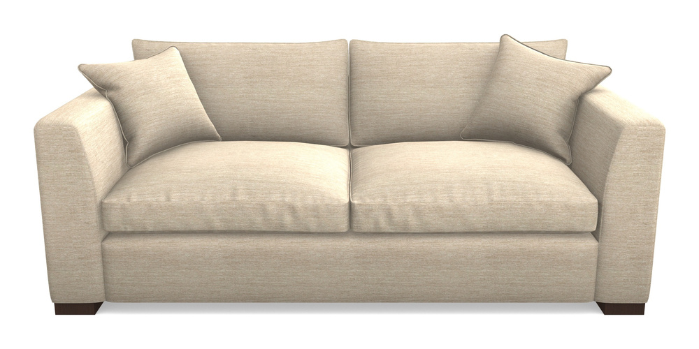 Product photograph of Wadenhoe Bespoke 4 Seater Sofas In Textured Velvet - Almond from Sofas and Stuff Limited