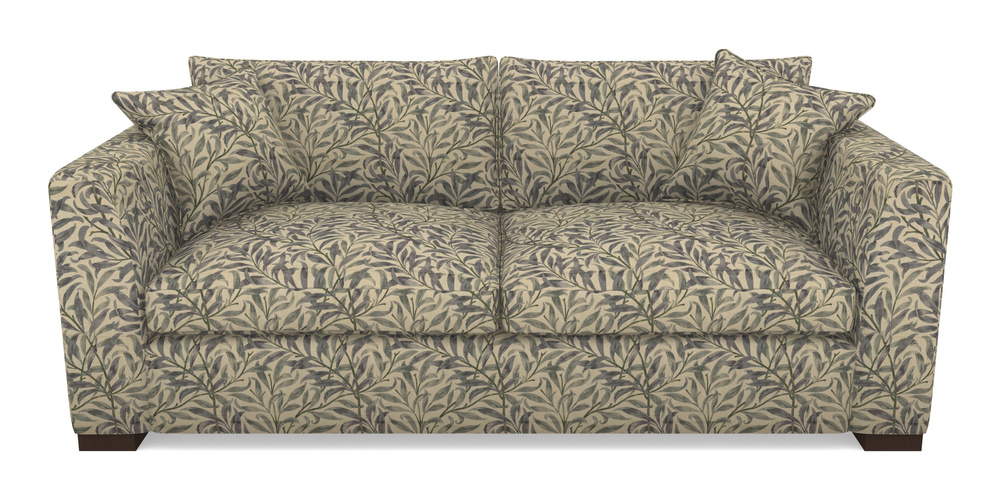 Product photograph of Wadenhoe Bespoke 4 Seater Sofas In V A Drawn From Nature Collection - Willow Bough Large - Duck Egg from Sofas and Stuff Limited