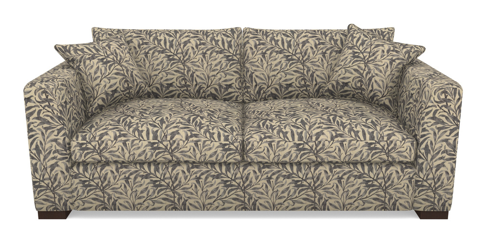 Product photograph of Wadenhoe Bespoke 4 Seater Sofas In V A Drawn From Nature Collection - Willow Bough Large - Navy from Sofas and Stuff Limited