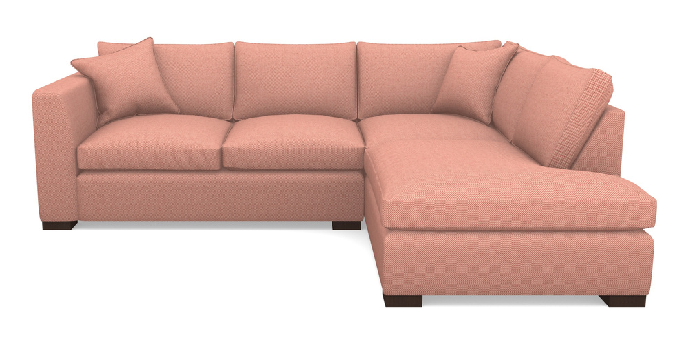 Product photograph of Wadenhoe Corner Unit Lhf In Basket Weave - Peony from Sofas and Stuff Limited