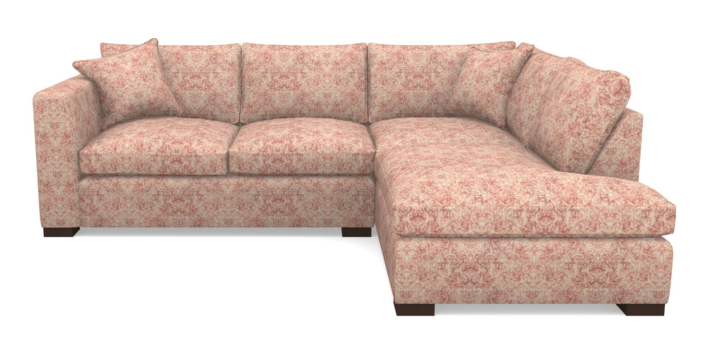 Product photograph of Wadenhoe Corner Unit Lhf In Grace Linen - Brick from Sofas and Stuff Limited