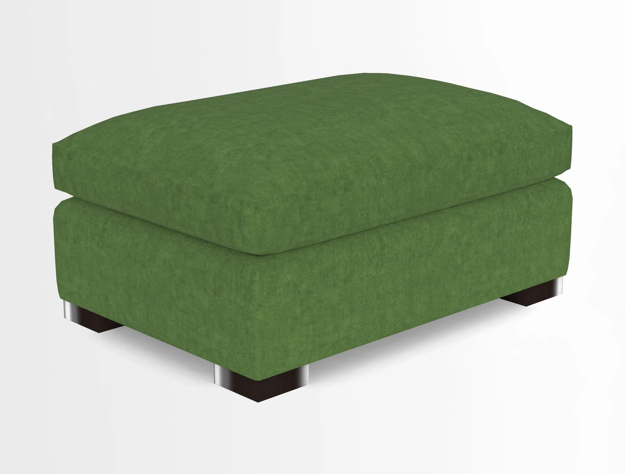 Wadenhoe Storage Footstool in Two Tone Plain Biscuit