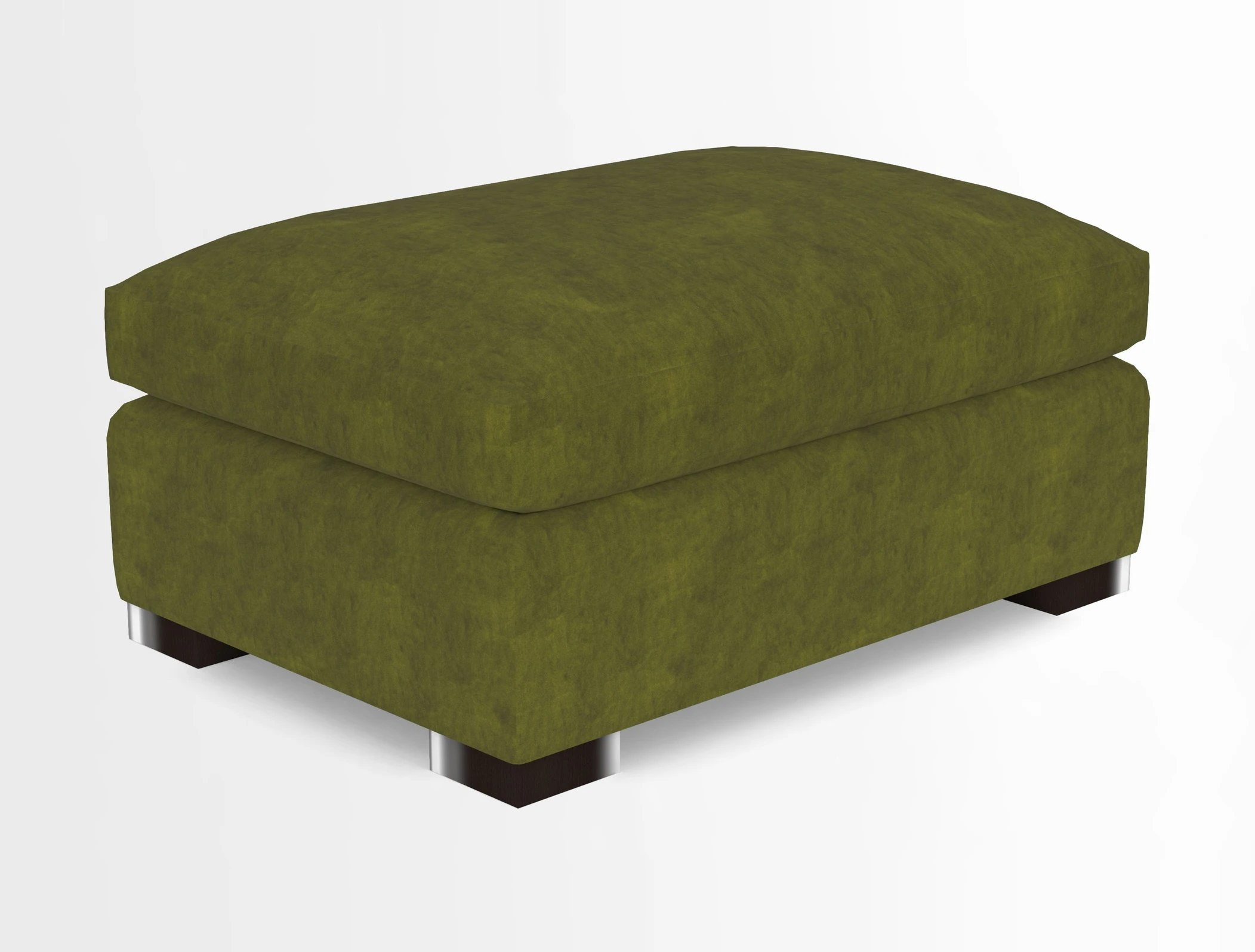Wadenhoe Storage Footstool in Two Tone Plain Biscuit