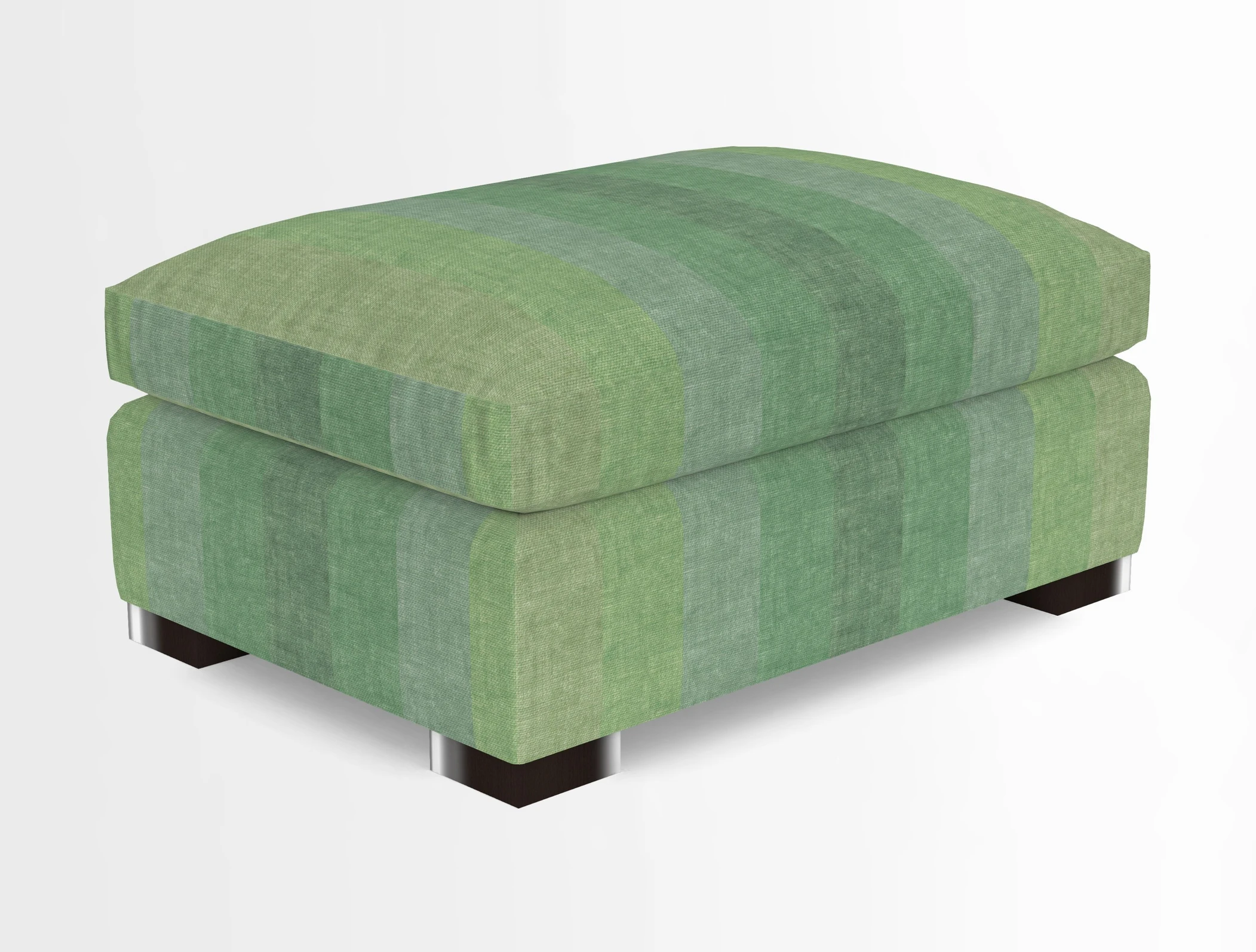 Wadenhoe Storage Footstool in Two Tone Plain Biscuit