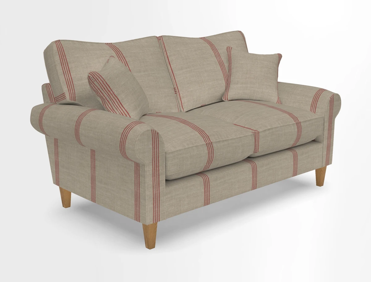 Waverley 2 Seater Sofa in House Velvet Terracotta