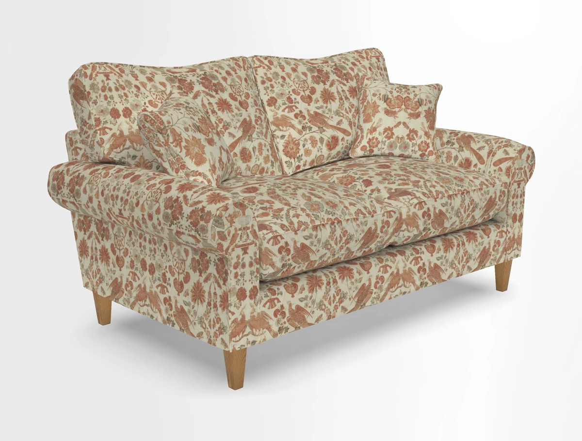Waverley 2 Seater Sofa in House Velvet Terracotta