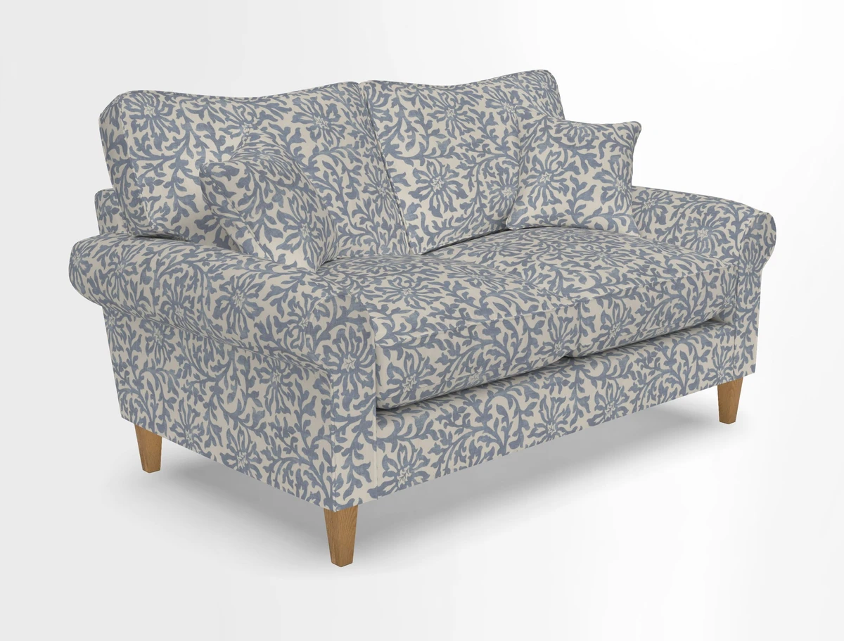 Waverley 2 Seater Sofa in House Velvet Terracotta