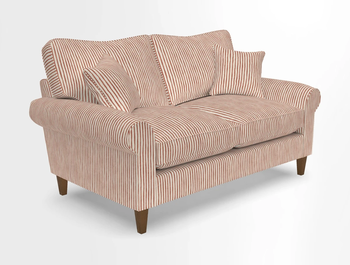 Waverley 2 Seater Sofa in House Velvet Terracotta
