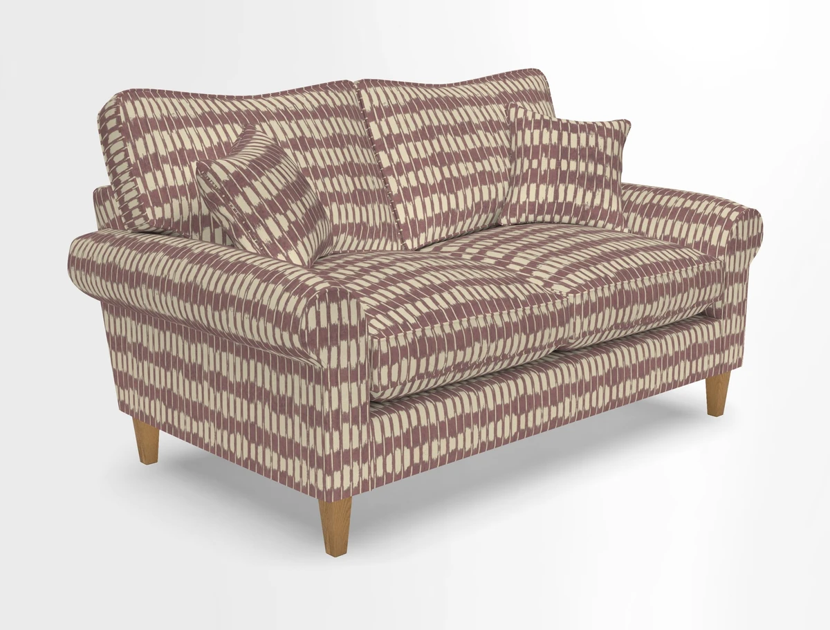 Waverley 2 Seater Sofa in House Velvet Terracotta