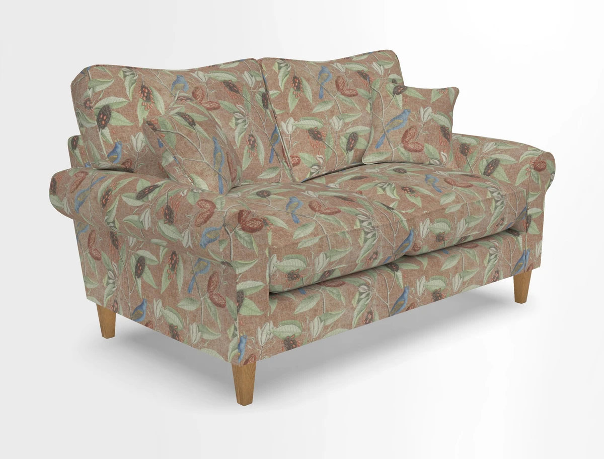 Waverley 2 Seater Sofa in House Velvet Terracotta