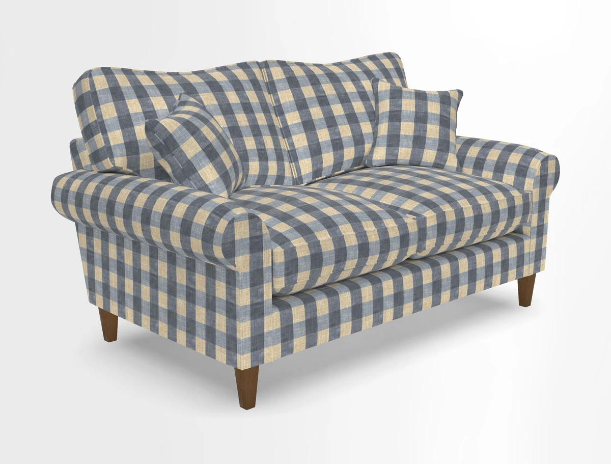Waverley 2 Seater Sofa in House Velvet Terracotta