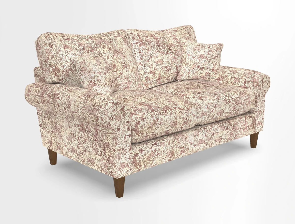 Waverley 2 Seater Sofa in House Velvet Terracotta