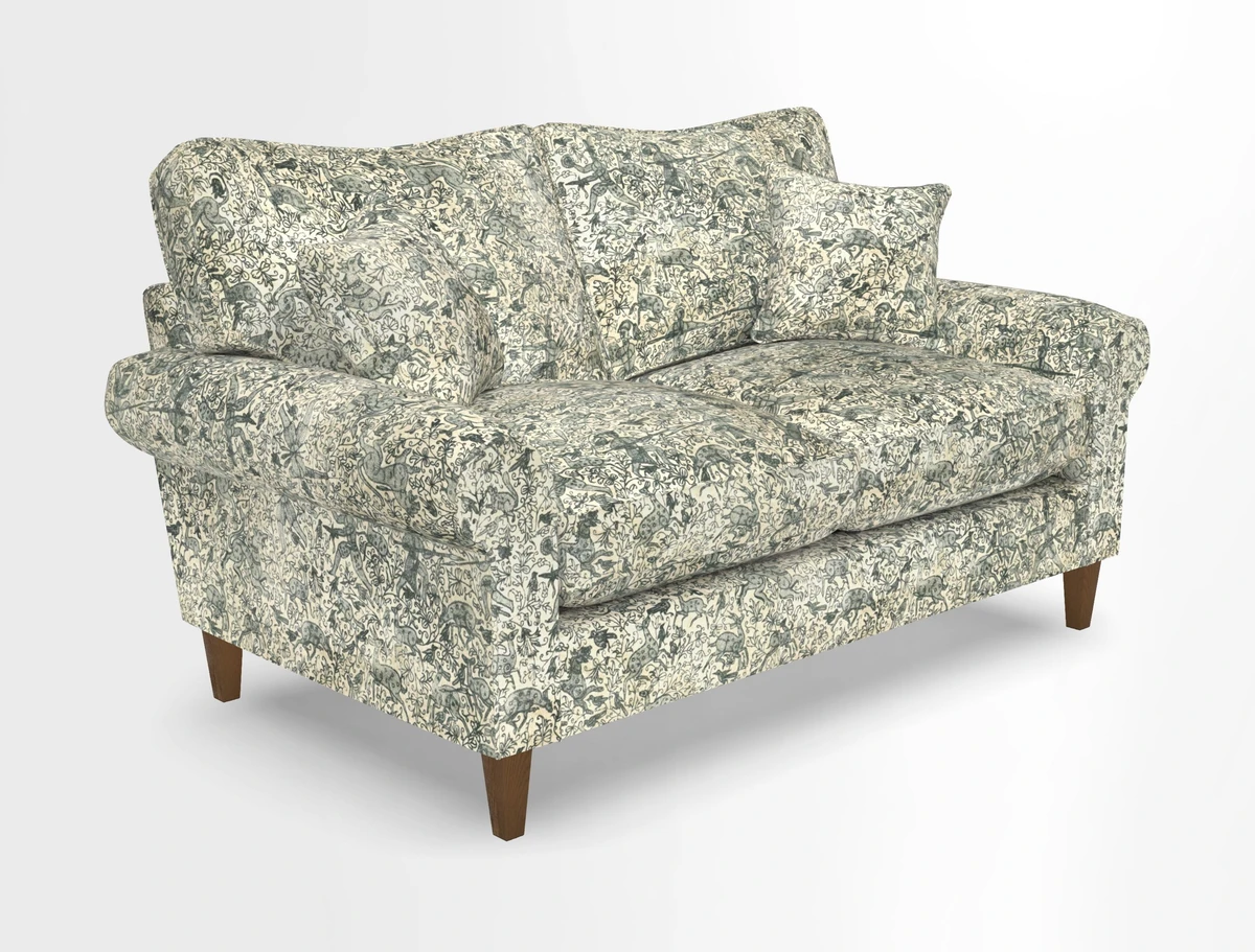 Waverley 2 Seater Sofa in House Velvet Terracotta