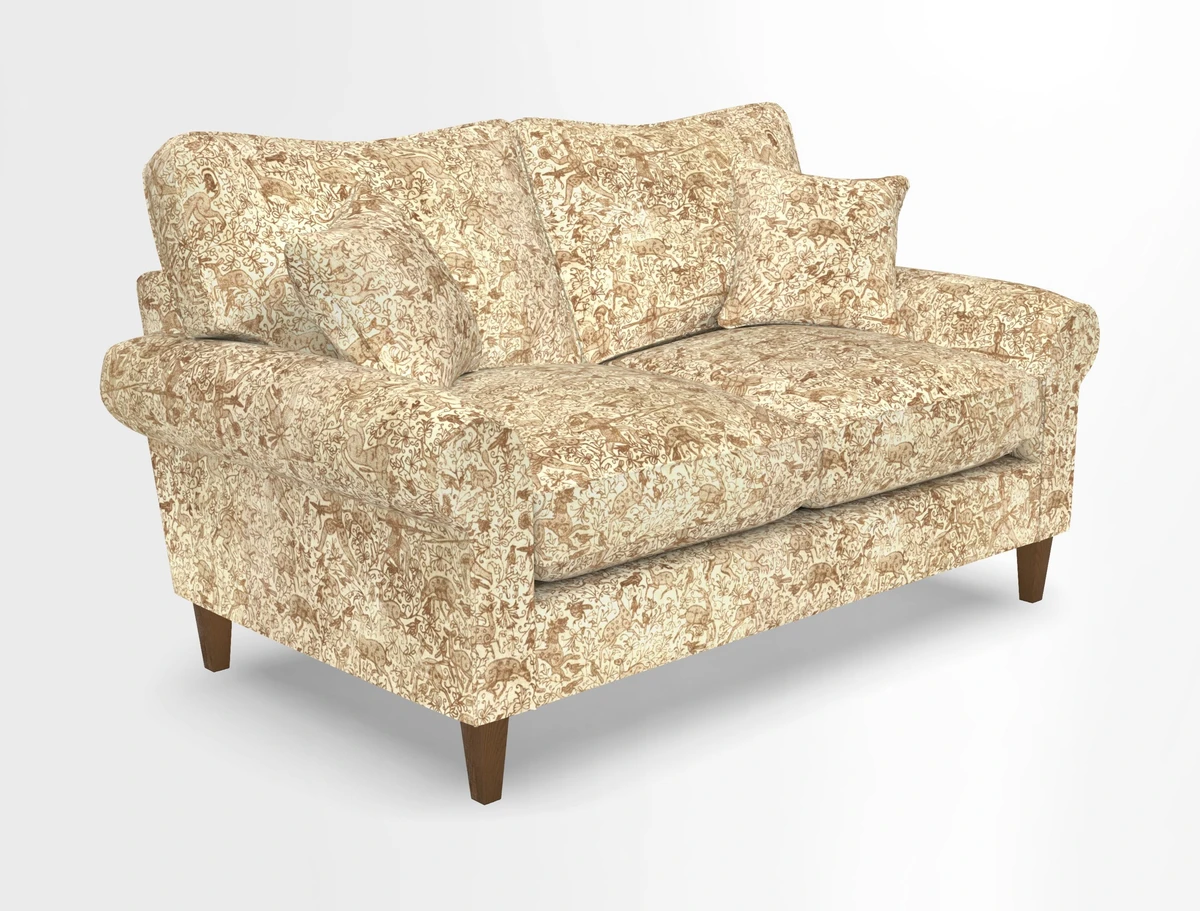 Waverley 2 Seater Sofa in House Velvet Terracotta