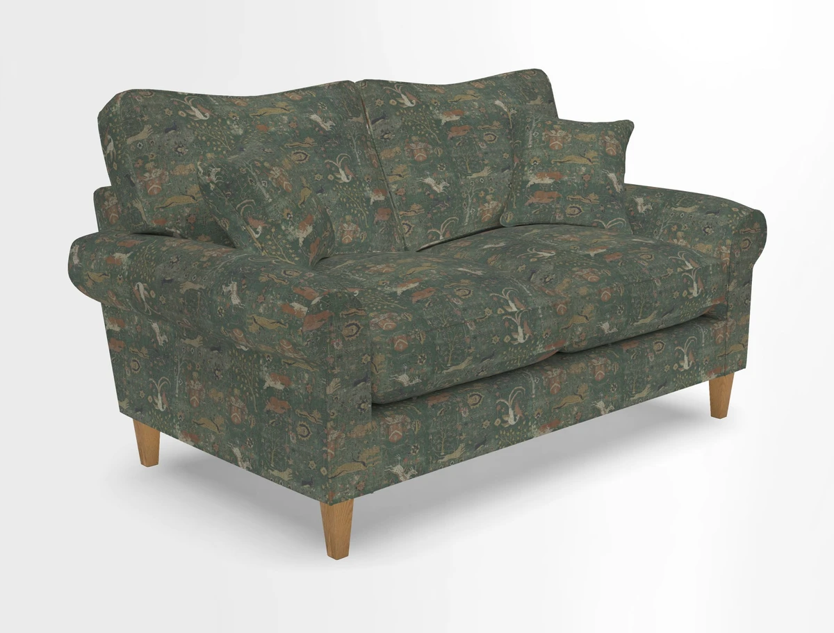 Waverley 2 Seater Sofa in House Velvet Terracotta