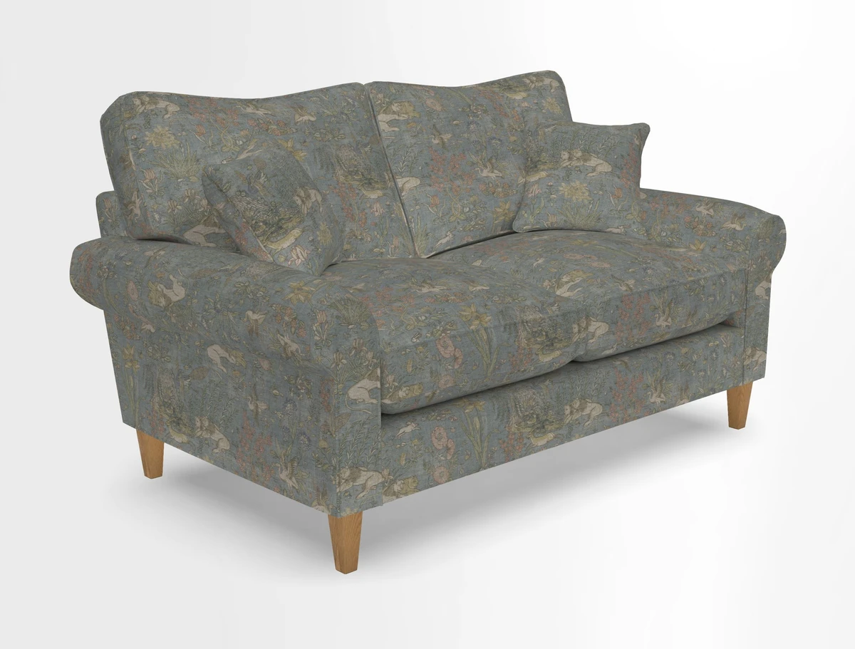 Waverley 2 Seater Sofa in House Velvet Terracotta