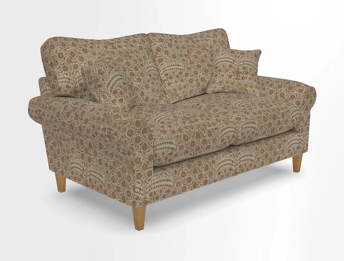 Waverley 2 Seater Sofa in House Velvet Terracotta