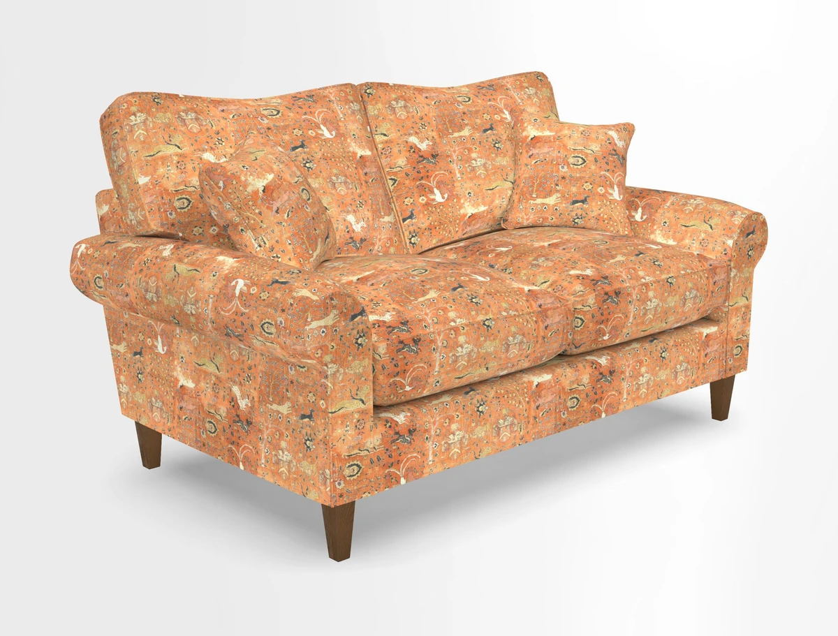 Waverley 2 Seater Sofa in House Velvet Terracotta