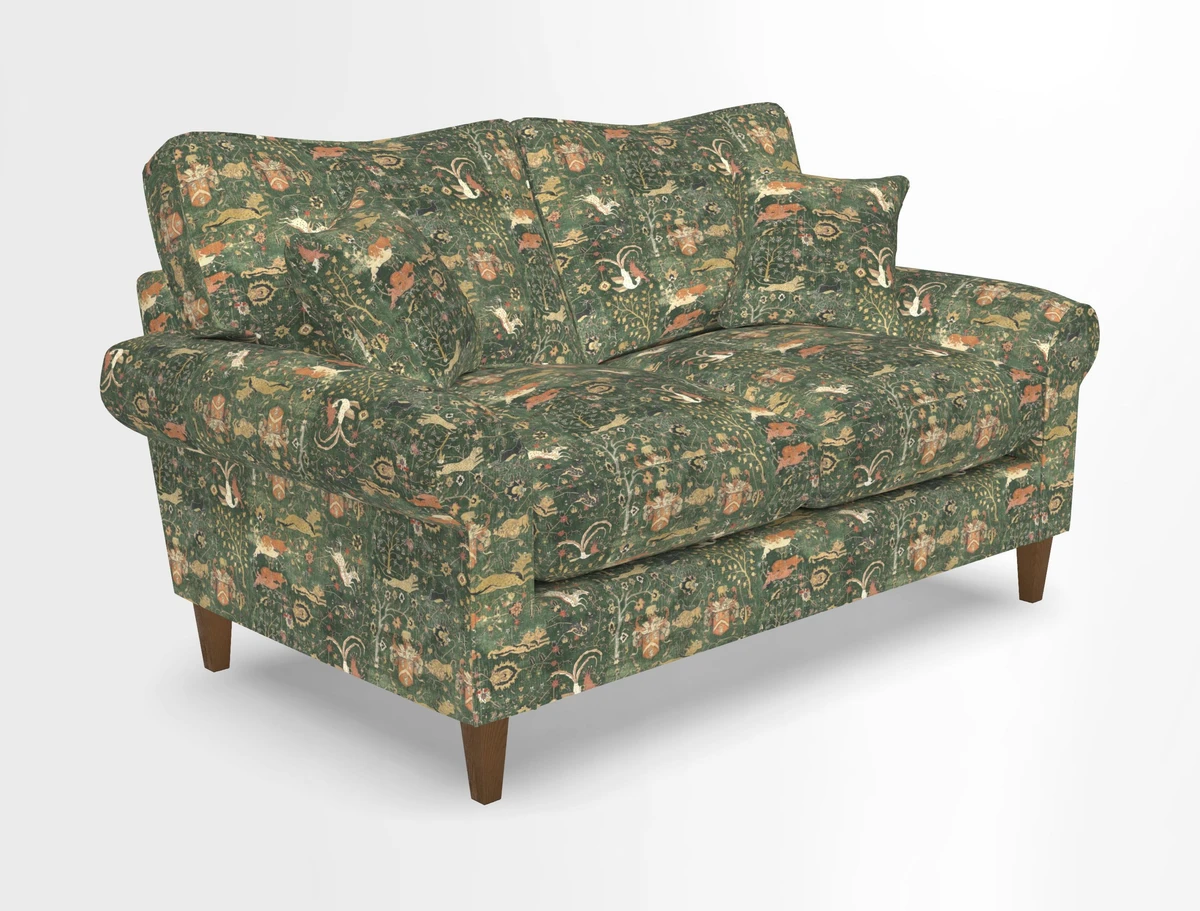 Waverley 2 Seater Sofa in House Velvet Terracotta