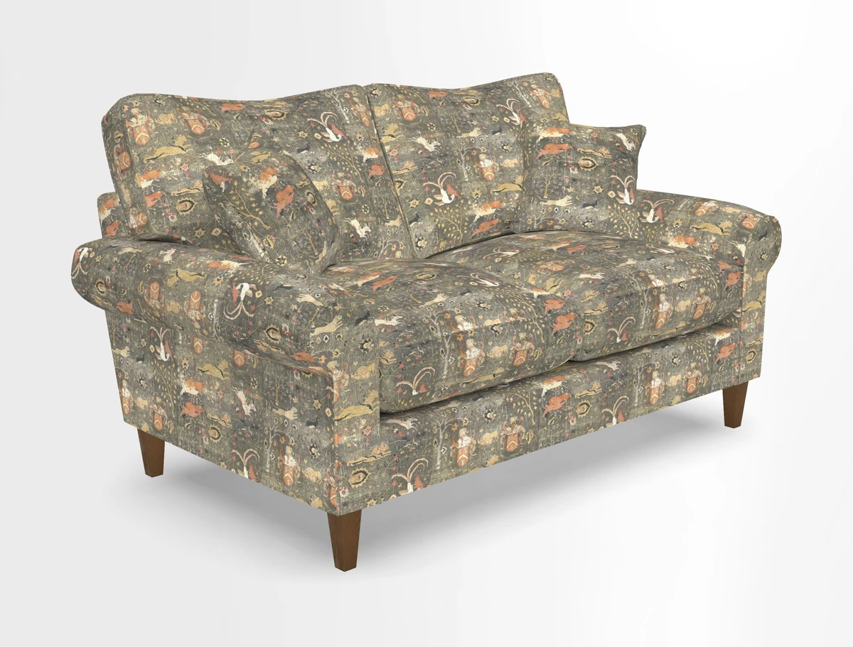 Waverley 2 Seater Sofa in House Velvet Terracotta