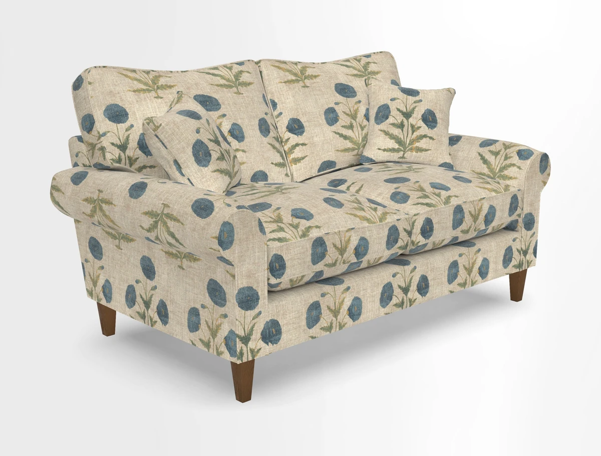 Waverley 2 Seater Sofa in House Velvet Terracotta