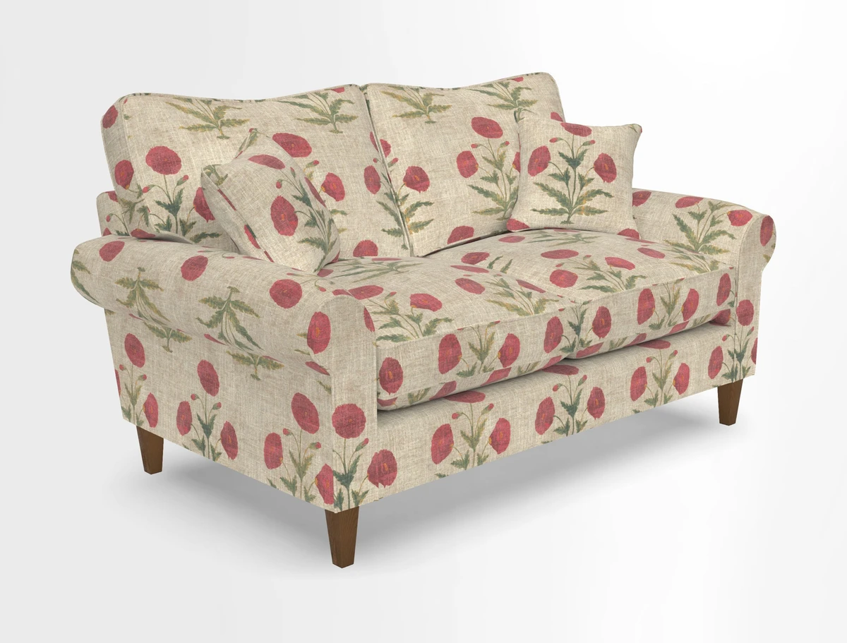 Waverley 2 Seater Sofa in House Velvet Terracotta