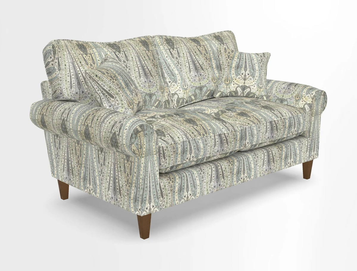 Waverley 2 Seater Sofa in House Velvet Terracotta