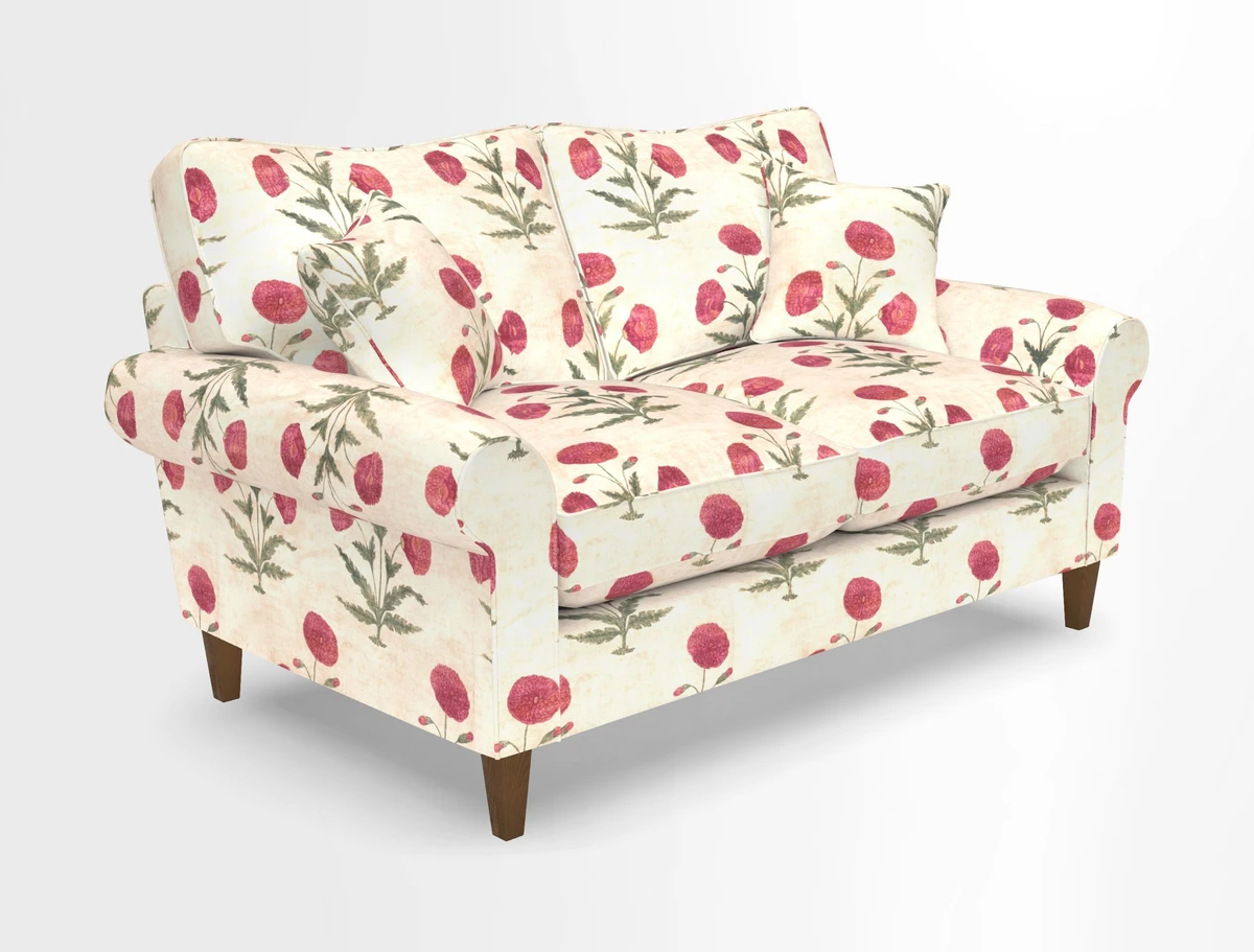 Waverley 2 Seater Sofa in House Velvet Terracotta
