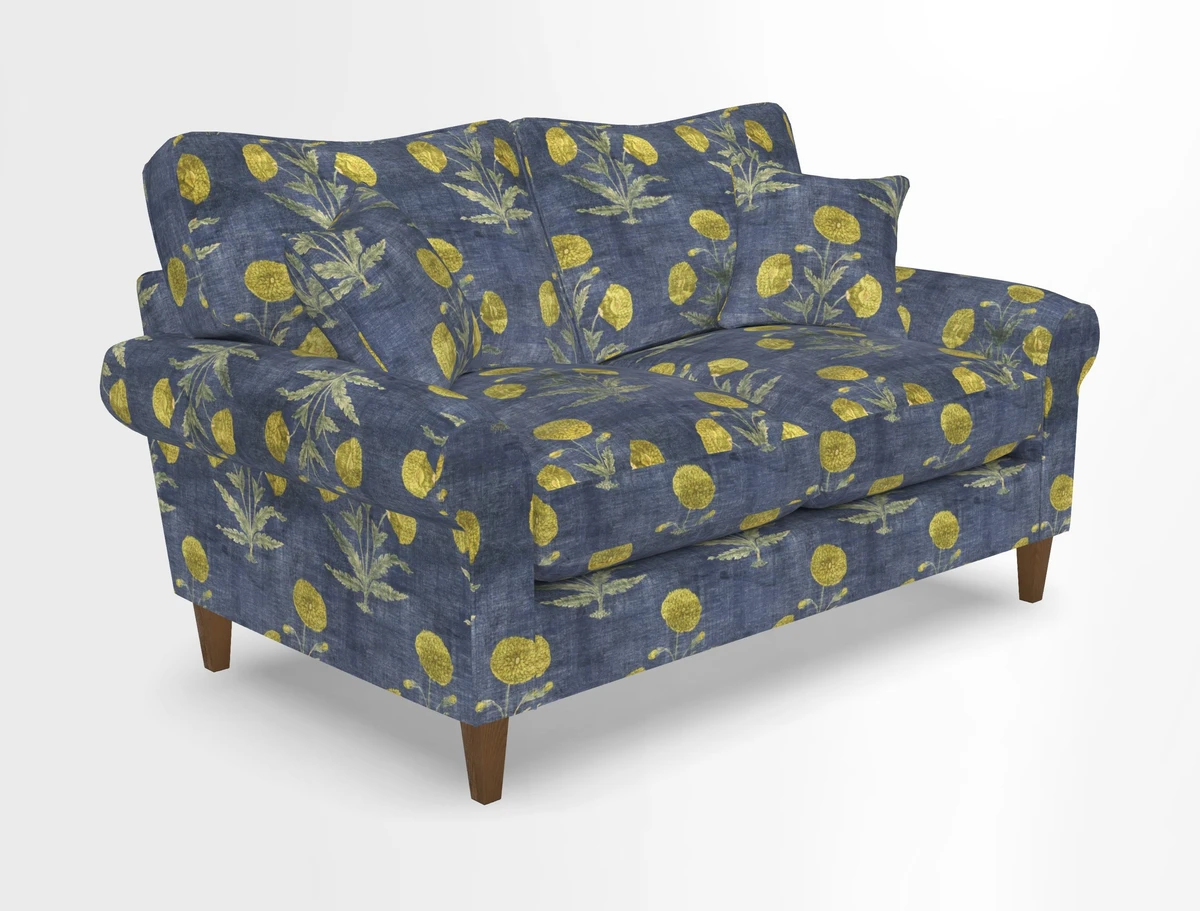 Waverley 2 Seater Sofa in House Velvet Terracotta