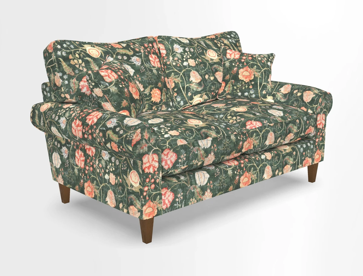 Waverley 2 Seater Sofa in House Velvet Terracotta