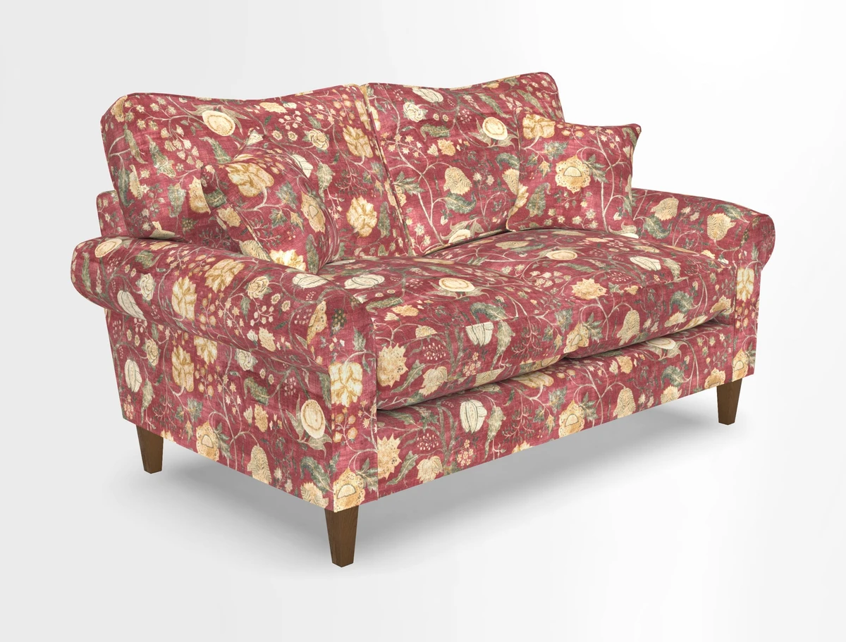 Waverley 2 Seater Sofa in House Velvet Terracotta