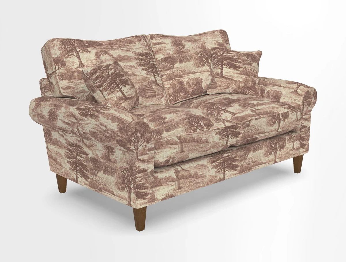 Waverley 2 Seater Sofa in House Velvet Terracotta