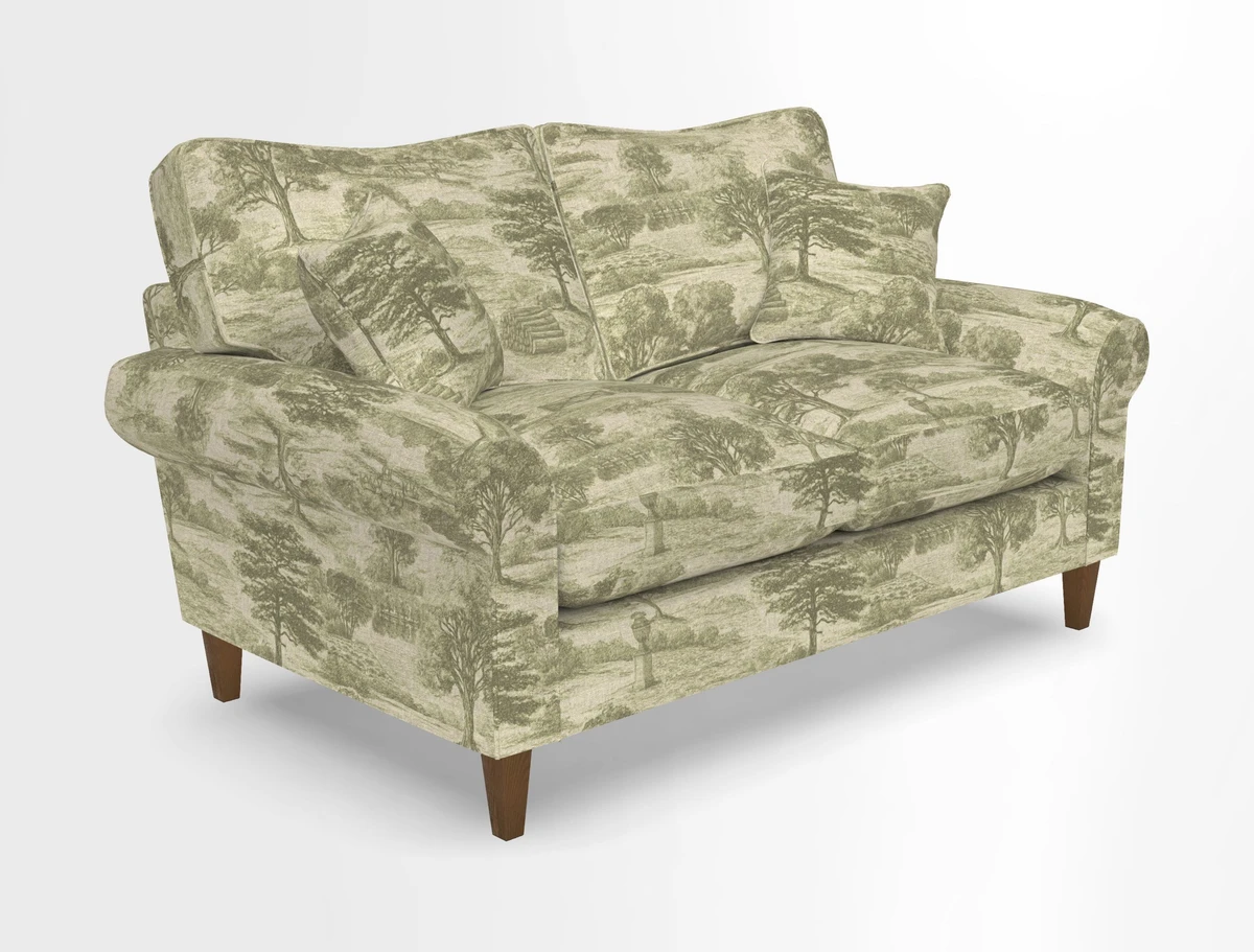 Waverley 2 Seater Sofa in House Velvet Terracotta