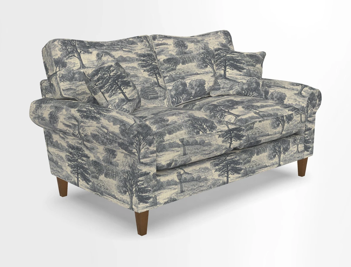 Waverley 2 Seater Sofa in House Velvet Terracotta